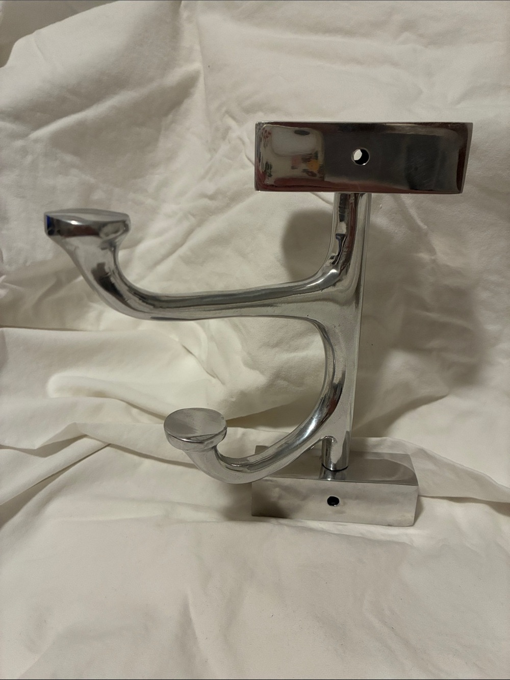 NWOT Cool Large Chrome Hook.